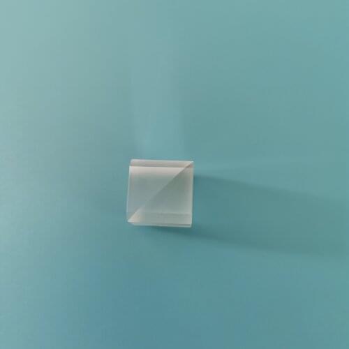 10 * 10 * 10MM Chamfered Cubic Hexahedron Splitting Prism Two-Reflective Eight-Transparent 20 To 80 Splitting Prism