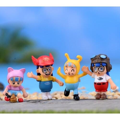 PVC Cartoon Girl Arale Miniature Garden Home Houses Decoration Mini Craft Micro Landscaping Decor DIY Accessories
