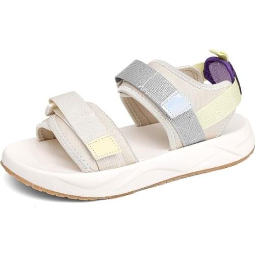 Platform Sandals Women Summer Fashion Beach Sport Flats 2021 Outdoor Lightweight Open Toe Comfortable Non Slip Female Shoes New