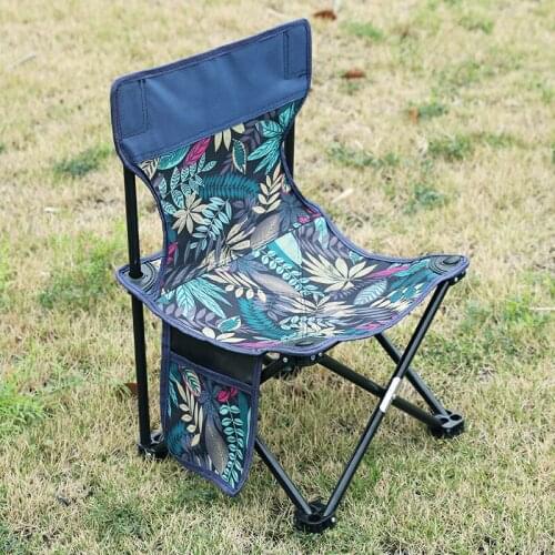 Camping Chair Fishing Barbecue Folding Chair Ultralight Outdoor Furniture Portable Beach Chair For Travel Seat BBQ Picnic Hiking