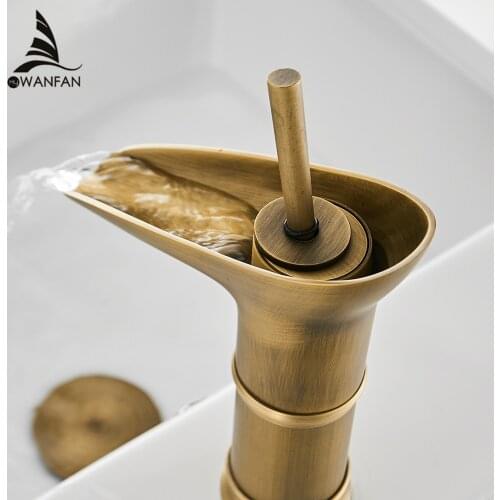 Basin Faucets Waterfall Faucet Basin Mixers Sink Taps Bathroom Faucet Water Tap Rainfall Mixer Torneira Do Anheiro 6088