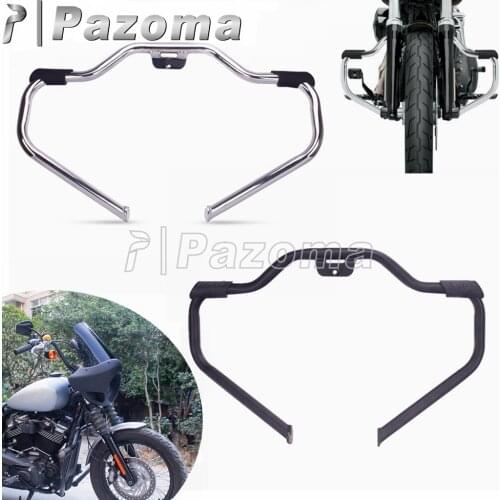 Motorcycle Engine Bar Protector Steel Crash Bar For Harley Softail FLDE FLFBS FLHC FLSB FLSL FXBB FXBRS FXLR FXLRS FXST 18-2020