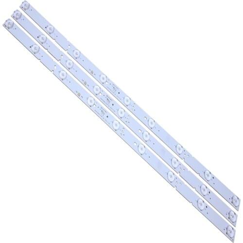 LED Backlight Lamp strip for 32inch 9lamp ZDJK315D09-ZC14F-06 303JK315033 3V 607mm