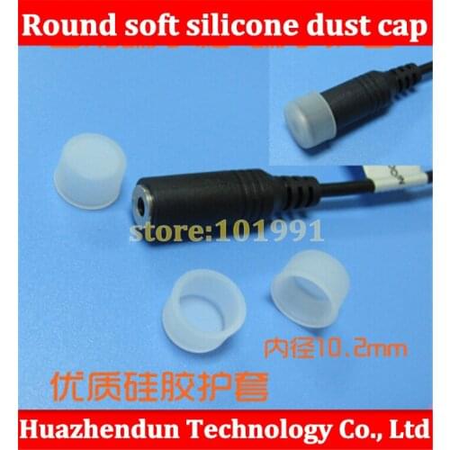 High Quality Round soft silicone dust cap dust cover dustproof and waterproof protective sleeve inside diameter of 10.2mm