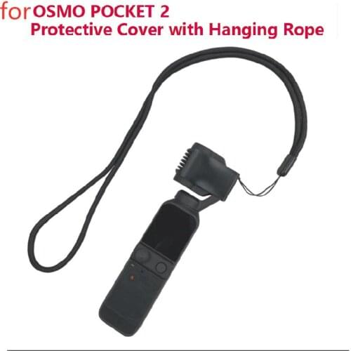 3D printing Camera Lens Protector Cover Case Guard with Lanyard for DJI OSMO Pocket 2 Gimbal Accessries for OSMO Pocket 2