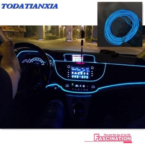 2019 heat Car Interior Atmosphere Lights Styling For Dodge Caliber Journey ram durango Charger Stratus Avenger Nitro Viper