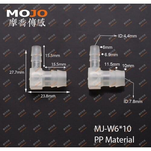2020 Free shippingMJ-W6X10 Elbow reducing water fitting elbow pipe connectors hose connector