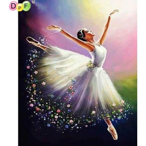 5D DIY Diamond Painting Ballerina girl round/square Cross Stitch Diamond Embroidery kits Diamond Mosaic home Decorative drill