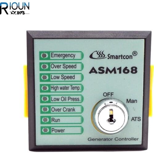 ASM168 GTR-168 Generator Controller Diesel Genset ATS Control Panel