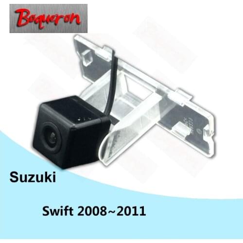 BOQUERON for Suzuki Swift 2008 2009 2010 2011 Backup Reverse Parking Camera HD CCD Night Vision Car Rear View Camera NTSC PAL