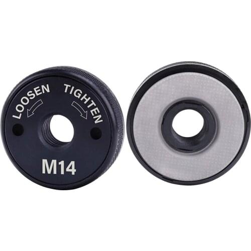 Quick Clamping Nut M14 Angle Grinder Clamping Nut 115mm-230mm Flange Nut Tool Power Replacement for Makita