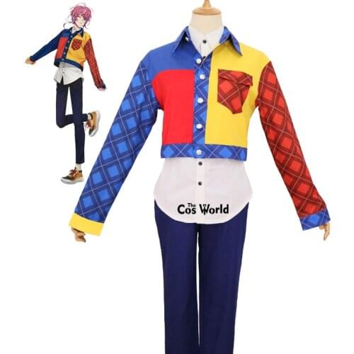 DRB Division Rap Battle Hypnosis Mic Hipgnosis Mike Fling Posse Easy R Ramuda Amemura Uniform Outfit Anime Cosplay Costumes
