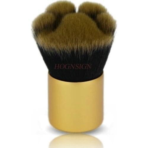 Bear Cute Beginner Flame Blush Loose Powder Brush Powder Makeup High Light Repair Capacity Sale