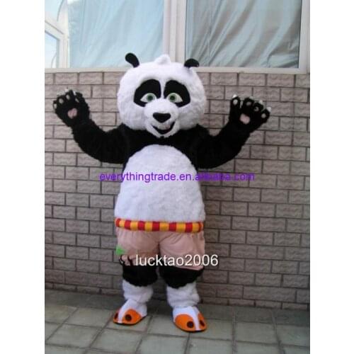New arrival Foam Cartoon Character cute Panda Mascot Costume fancy dress costume