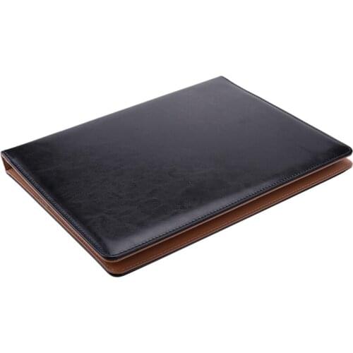 A4 Clipboard Multi-Function Filling Products Folder for Documents School Office Supplies Organizer Leather Portfolio