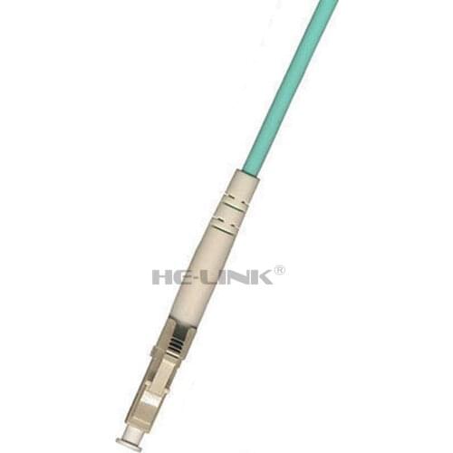 LODFIBER 20M LC-LC Outdoor Armored 10G OM3 MM Simplex Fiber Optic Cable Patch Cord