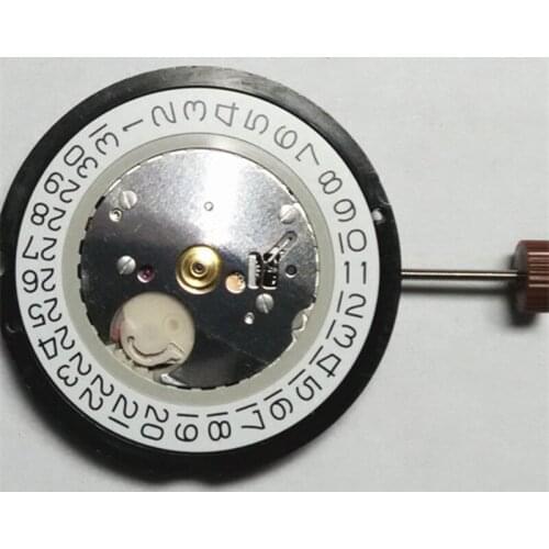 Switzerland new rhonda 515 movement three pin single calendar quartz movement without battery