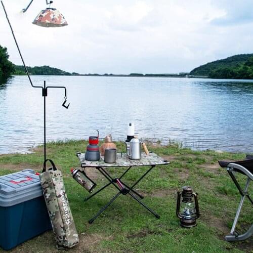 Camping Folding Table Outdoor Camping Picnic Table Travel Furniture Aluminium Fishing Hiking Climbing Camping Accessorie