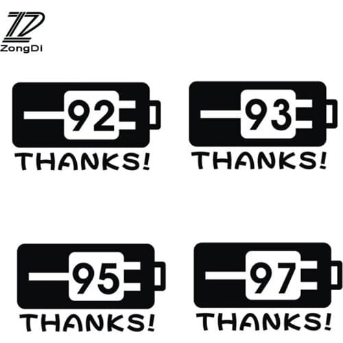 ZD Car Styling Sticker Fuel tank cap stickers For Citroen C4 C5 Hyundai Solaris I30 VW Polo T5 Ford Fiesta Fusion Mustang Opel