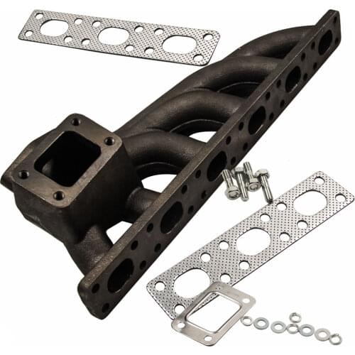 Exhaust Manifold M50 / M52 Cast Iron T3 T4 Turbo Manifold For 92-99 BMW E36 E46