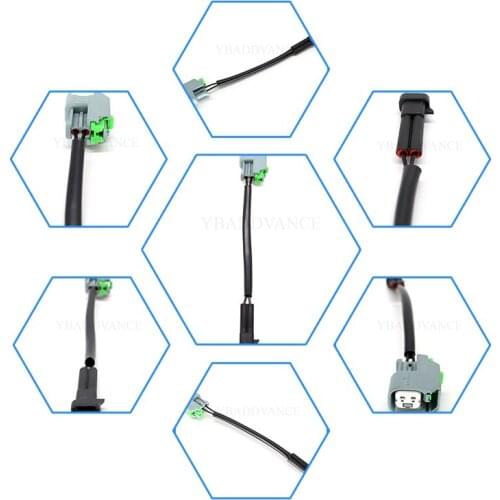 2 pin female ev6 to male fuel injector wire harness sleeves connector