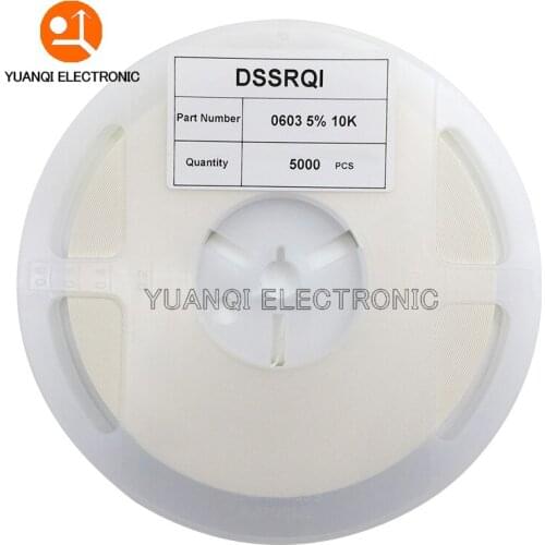 5000pcs 0603 5% SMD resistor 0R ~ 10M 1/10W 0 1 10 100 150 220 330 ohm 1K 2.2K 10K 100K 0R 1R 10R 100R 150R 220R 330R