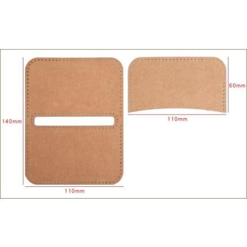 DIY Lovely Coin Purse Holding Storage bag DIY Leather Tool Kraft Paper Template Handmade Leather Craft Bag Template 12*9.5cm