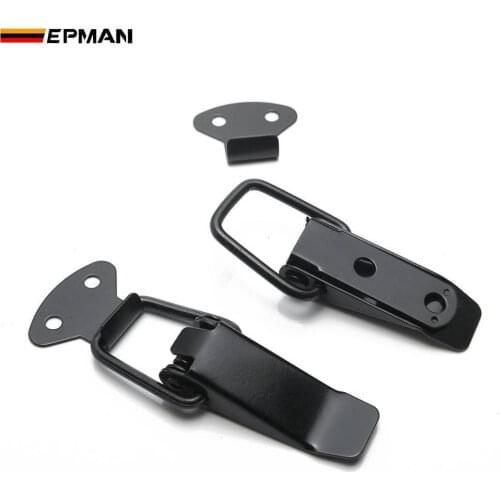 EPMAN For JDM Sport Universal Clip Lockable Toggle Fastener Quick Release Fasteners Front Rear Bumpers Lock EPDQ078S