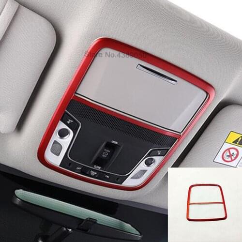 For Honda Accord 10th 2018 2019 ABS Plastic Car front reading Lampshade panel Cover Trim indoor car styling Accessories 1pcs