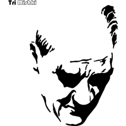 Tri Mishki HZX067 20*14.6cm 1-4 pieces car sticker mustafa kemal ataturk Vinyl Decals Accessories Car Sticker