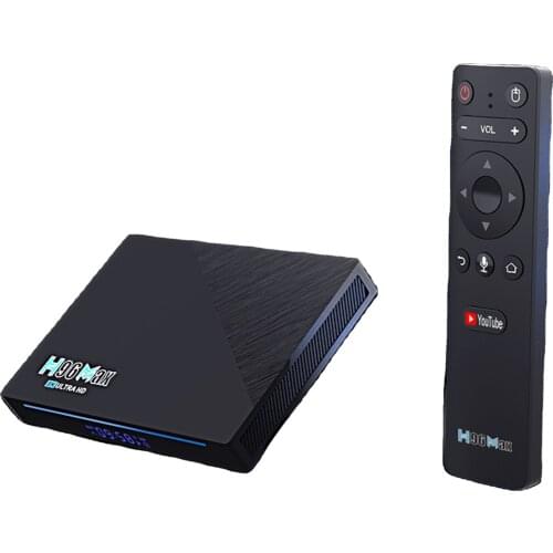 Super high end RK3566 android 11 tv box 8GB DDR4 128GB eMMC 5G WIFI H96 MAX Voice control 8K set top box