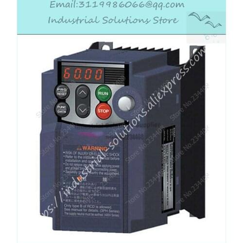 Input 1ph 220V Output 3ph Inverter FRN0.75C1S-7C 200~240V 5.0A 1~400Hz 0.75KW MINI New Original