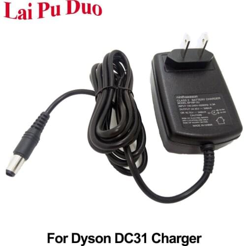 For Dyson DC31 Adapter Battery Charger For Dyson DC30 DC31 DC34 DC35 DC44 DC45 DC56 DC57 16.75V 24.35V 348mA 17530-02