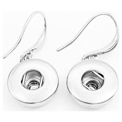 BOBOSGIRL Hot Sale For Women Earrings Newest Copper Snap Button Earring (fit 12mm Snaps) Cp002