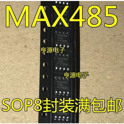 10PCS MAX485 MAX485ESA MAX485CSA SOP-8