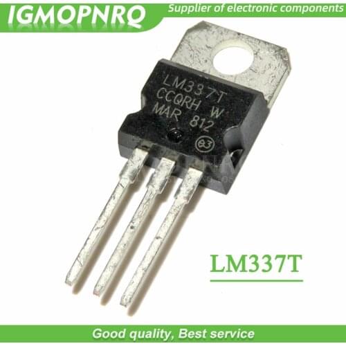 10PCS LM337T LM337 TO-220 three terminal voltage regulator tube step-down regulated new original