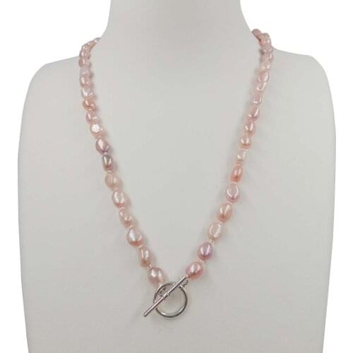 100% NATURE FRESHWATER PEARL NECKLACE,baroque pearl necklace