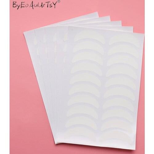 100pcs/pack Eyelash Extension Eye Patch Self-adhesive Sticker Eyelash Isolation Eye Patch Makeup Tools