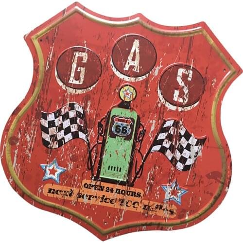 2pcs Shield Shape Retro Metal Plaques Vintage Metal Tin Signs Poster For Coffee Bar Decorative Iron Wall Art Ornaments