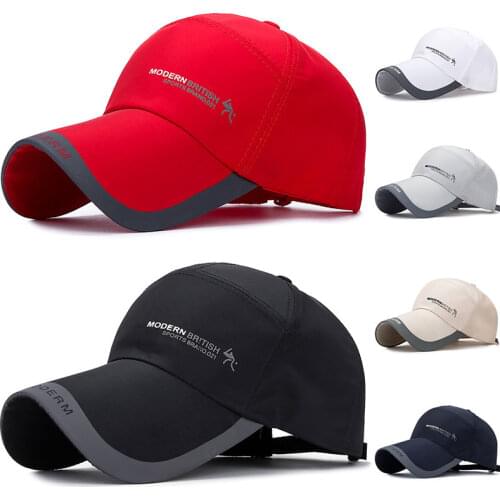 2021 Mens Adjustable Baseball Cap Casual Outdoor Hat Summer Sun Hat Fashion Boy Snapback Caps Gorras Hip Hop Dad Hats Unisex