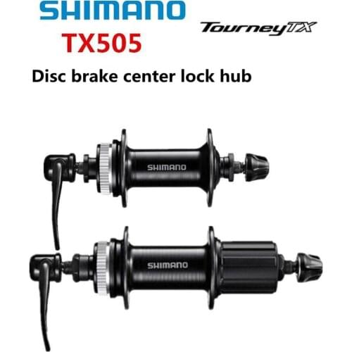 SHIMANO FH-TX505 Center Lock Hub Mountain Bike Wheel 32 Hole 8/9/10 Speed Disc Brake Quick Release Hub