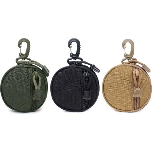 Multifunctional Belt Hanging Waist Bag Waterproof Nylon Multi Colors Money Coin Pouch Outdoor Hiking Camping Equipment