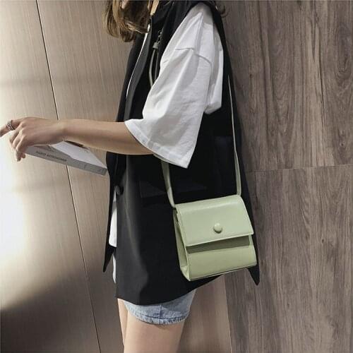 On the New Small Bag Female Bag New 2020 Texture Fashion Mini Crossbody Bag Female Wild Ins Shoulder Small Square Bag