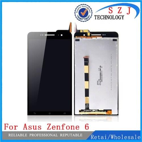 Original For ASUS Zenfone 6 A600CG LCD Display With Touch Screen Digitizer Assembly Replacement Free shipping
