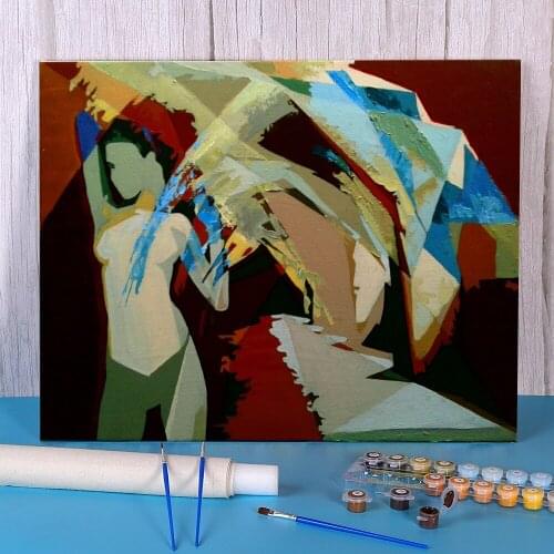 Landscape Figure DIY Paint By Numbers Package Oil Paints 50*70 Painting On Canvas Handmade Crafts For Adults Handicraft Art