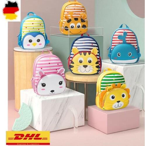 Cartoon Kid Toddler Schoo Bags Backpack Kindergarten Kids Girls Boys Schoolbag 3D Cute Animal Chidlrens Bag Lovely Backpacks