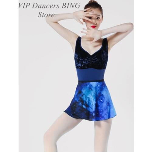 Fairy Ballet Skirt Adult Ballerina Clothes Wrap Skirt Dancer Outfit Stage Costume Designer Clothes Classical Dancewear JL2835