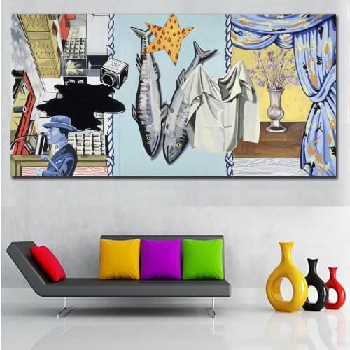 Modern Fashion Fantasty Art Canvas Painting Abstract Posters and Prints Wall Art Picture For Living Room Home Decor Frame