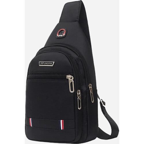 SUUTOOP Men Multifunction Fashion Shoulder Bag On Shoulder Crossbody Bag Travel Sling Bag Pack Messenger Pack Chest Bag For Male