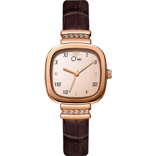 Womens watch new personality retro small square sugar womens watch Korean belt quartz Square Watch womens Watch